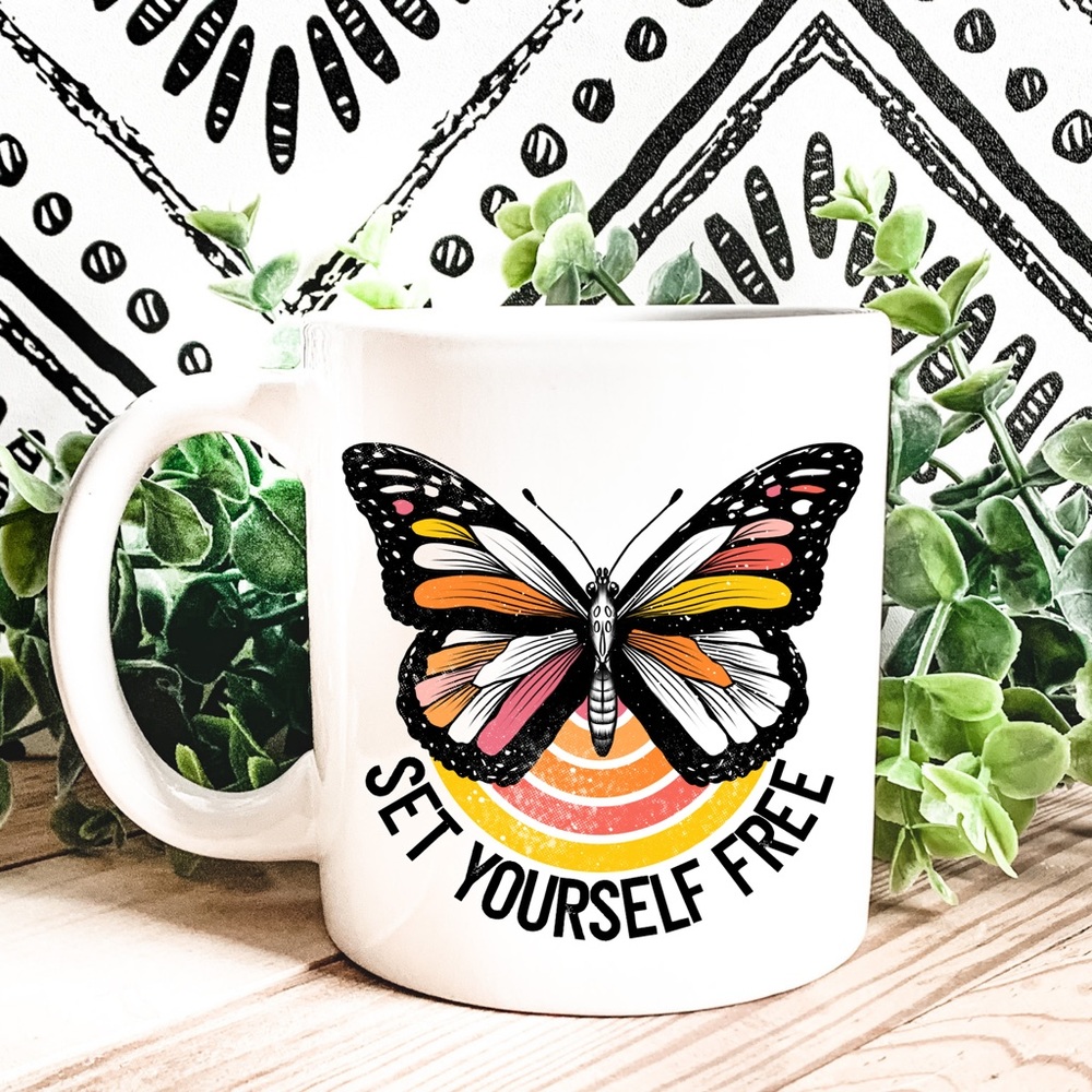 Set Yourself Free Coffee Mug